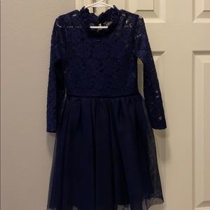 Little Girl’s size 6 Navy Blue Dress